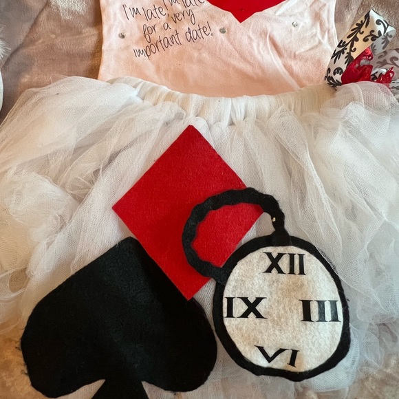 Homemade Alice in Wonderland White Rabbit Costume - Picture 5 of 6